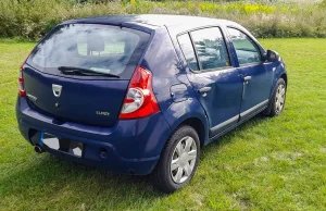 Używana Dacia Sandero 2009 1.4 i 350 tysięcy przebiegu z LPG