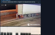 Rosjanie fabrykują dowody w sprawie ataku na Most Krymski