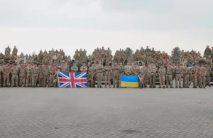 10 tys. żołnierzy z drugiej fali ze szkoleń w Wielkiej Brytanii wraca na Ukrainę
