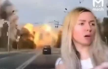 Reakcja Rosjanki na ataki rakietowe. Aż trudno uwierzyć