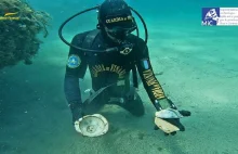 W Morzu Liguryjskim nurkowie odkryli ceramikę sprzed 800 lat – film