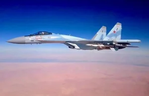 Jeden Su-35 za 100 latających bomb przeciw Ukrainie