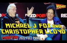 Michael J Fox & Christopher Lloyd at New York Comic Con 2022 - pełen wywiad