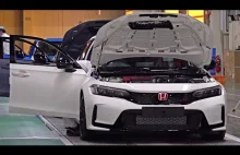 Japońska linia produkcyjna Hondy Civic Type R (2023)