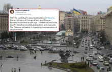 Ukraina: Chiny wzywają swoich obywateli do ewakuacji