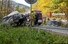 Czeski strażak pod Wałbrzychem najechał na wypadek. Od razu pomógł