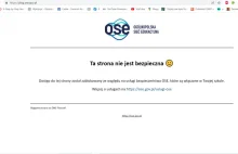 rp.pl - ta strona jest niebezpieczna, według OSE