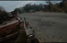 Wymiana ognia z perspektywy Ukraińskiego żołnierza