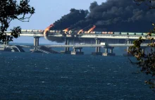 Rosja ma problemy logistyczne po uszkodzeniu mostu na Krym
