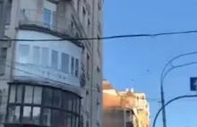 próba zestrzelania drona nad Kijowem