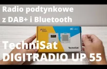 TechniSat DIGITRADIO UP 55 - radio podtynkowe z DAB+ i Bluetooth