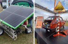 Robot na panele słoneczne v. maluch z silnikiem diesla?Co bardziej innowacyjne?