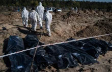W okolicach Charkowa znaleziono ciała trojga cywilów. Jedna z ofiar była...