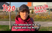 Ciekawy sondaż wśród Rosjan dotyczący braku poparcia referendów za granicą