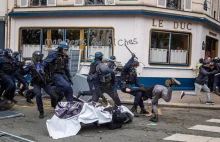 Zamieszki w Paryżu. Starcia podczas protestu przeciw drożyźnie