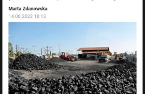 Pani sprzedaję węgiel z Czech za 1450 zł/tona. Dlaczego nikt nie reaguje ?