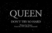 Queen - Don't Try So Hard (Official Lyric Video)