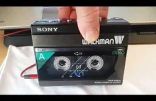 Sony Walkman WM-W800 najmniejszy podwójny stereodeck (z nagrywaniem) na świecie