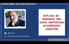 Replika do nagrania dra Jacka Bartosiaka - wyjaśnienie zarzutów do ANW