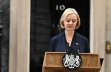 Minister Liz Truss rezygnuje