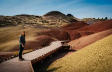 Painted Hills - kolorowe wzgórza Oregonu - Połącz kropki