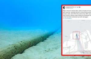 Kolejne podmorskie kable internetowe w Europie uszkodzone.