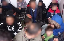 Wiózł w chłodni imigrantów z Syrii. Kurier zatrzymany na Podkarpaciu
