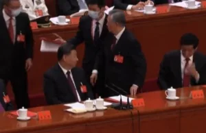 były prezydent chin został wyproszony z kongresu partii