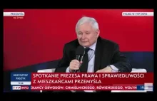 Kaczyński o Jerzym Stuhrze (Zamość, 23.10.2022)