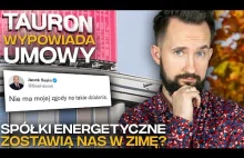 TAURON wypowiada UMOWY: Klienci BEZ GAZU w ZIMĘ? #BizWeek