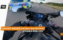 Ghost Rider znowu nagrywa? Ten motocyklista, co uciekał przed policją