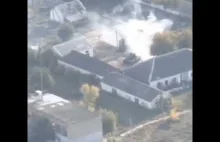 Siły ukraińskie wytropiły ruski czołg ,który ostrzeliwał ich pozycje na południu