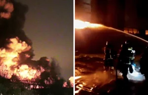 Tajemniczy pożar w Rosji. Ogień zajął spory obszar