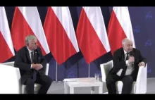 Jarosław Kaczyński w Radomiu - niespodziewane pytanie z sali