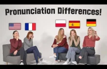 Różnice w wymowie amerykańskiej i różnych krajach europejskich