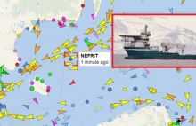 Rosyjski statek na Bałtyku. Zbada zniszczone gazociągi