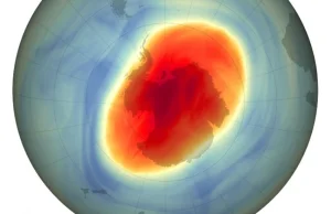 Dziura ozonowa powoli się kurczy