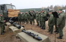 Białoruskim oficerom pokazano zachodnią broń przeciwpancerną zdobytą na Ukrainie