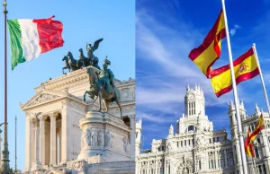 Inflacja w Hiszpanii szybko spada, we Włoszech gwałtownie rośnie