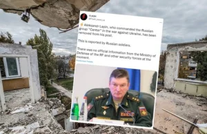 Kolejny rosyjski dowódca zdymisjonowany