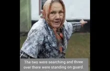 90-letnia babcia ukraińska opowiada, jak jej dom został obrabowany