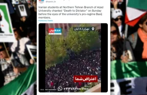 Iran. Groźby Strażników Rewolucji ws. protestów tylko rozjuszyły tłum