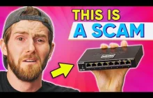 Linus testuje audiofilski switch ethernet