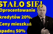 Zaczęło się wielkie 50% załamanie cen mieszkań!