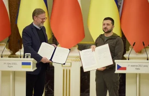 Republika Czeska poparła przystąpienie Ukrainy do NATO.