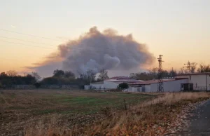 Pożar w bułgarskiej fabryce broni "Arsenal".