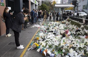 Policja otrzymała 11 zgłoszeń alarmowych już na 4 h przed tragedią w Seulu