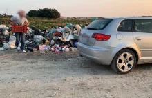 Konfiskata samochodu za nielegalne wyrzucanie śmieci