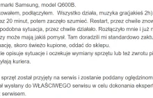 Nowy zepsuty sprzęt kupiony z dużej sieci RTV/AGD