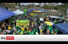 Protesty w Brazylii po wyborach...